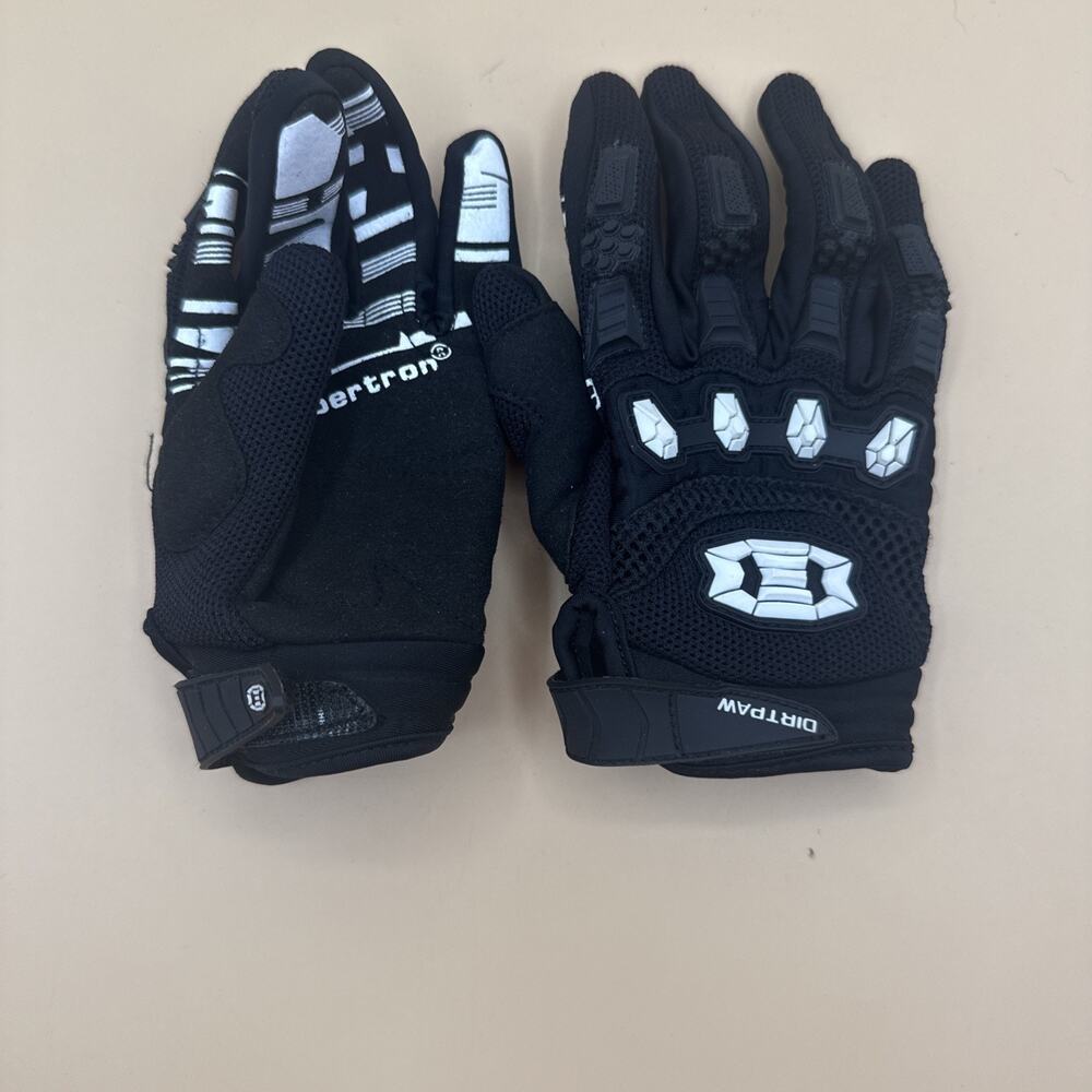 Seibertron Dirtpaw Gloves Youth M Motorcycle/ATV/Off-Road Black